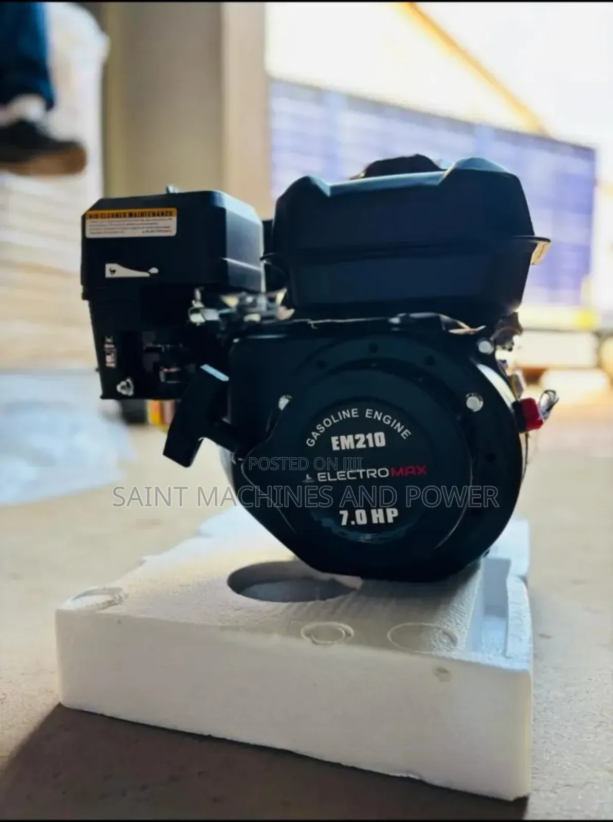 Electro Max Em210 Gasoline Engine