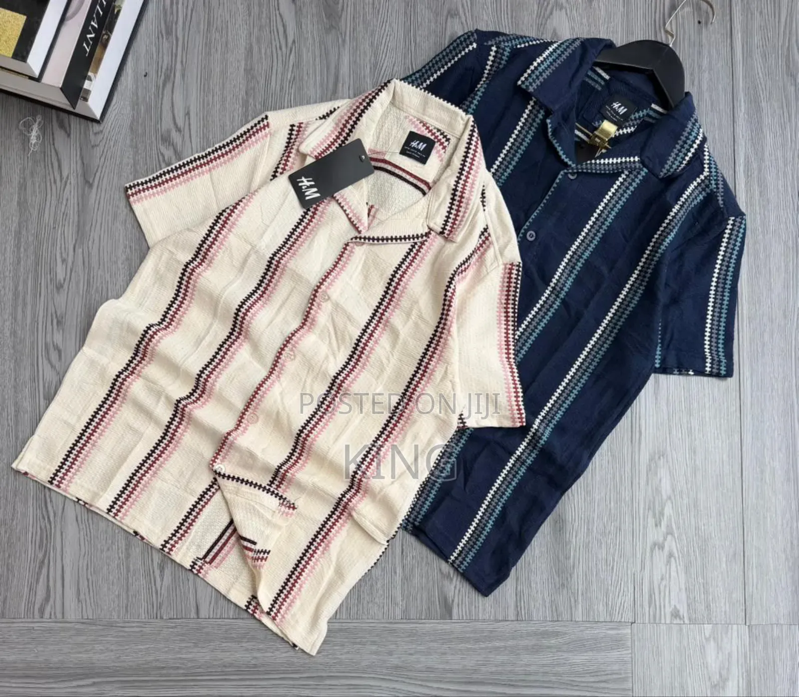 Zara Men's Collared Short-Sleeve Button-Up Shirts
