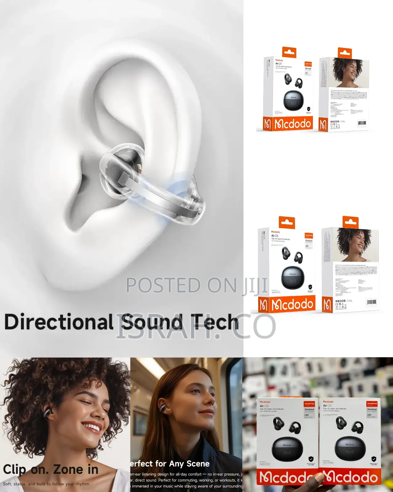 Mcdodo Air O3 Series Clip-on Tws Earbuds