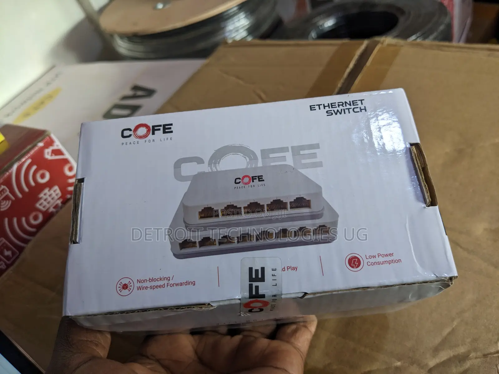 Cofe 8 Port Ethernet Network Switch