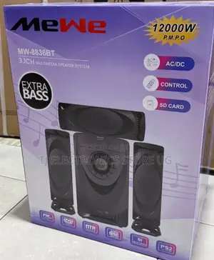 Woofer Mewe 3.1ch Model8836 Bluetooth Multimedia System