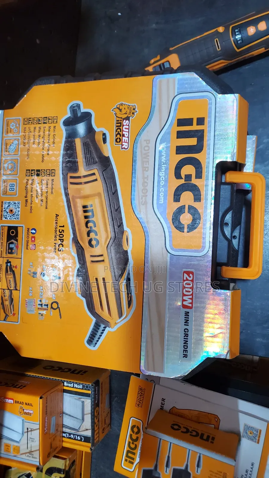 Ingco Lithium-Ion Grinder 8v (Model:Cmgli12011)