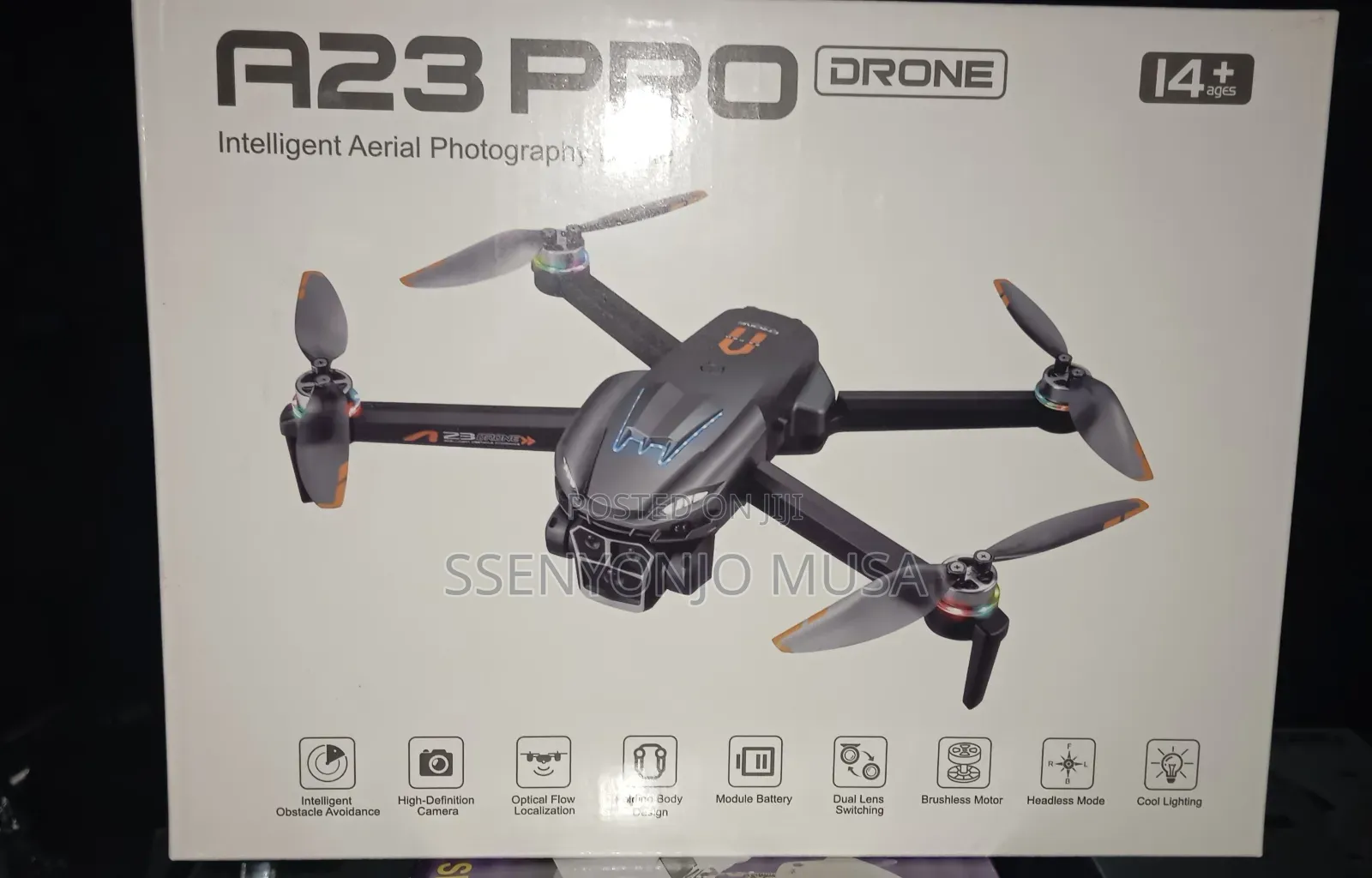 Drone A23 With Hd Camera, Triple Cameras, GPS Hover - Beginner