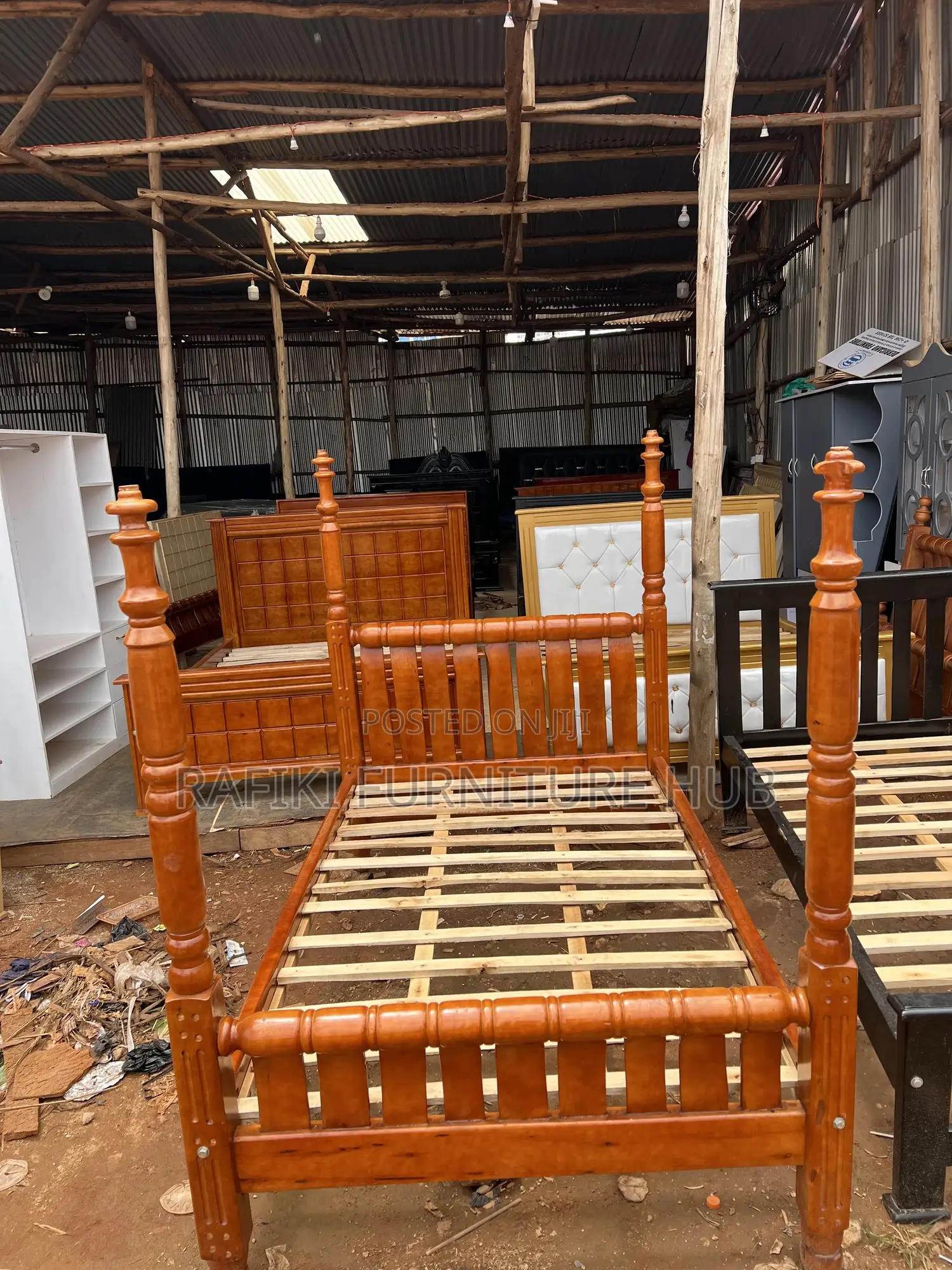 German Bed 4by6 Long Pole