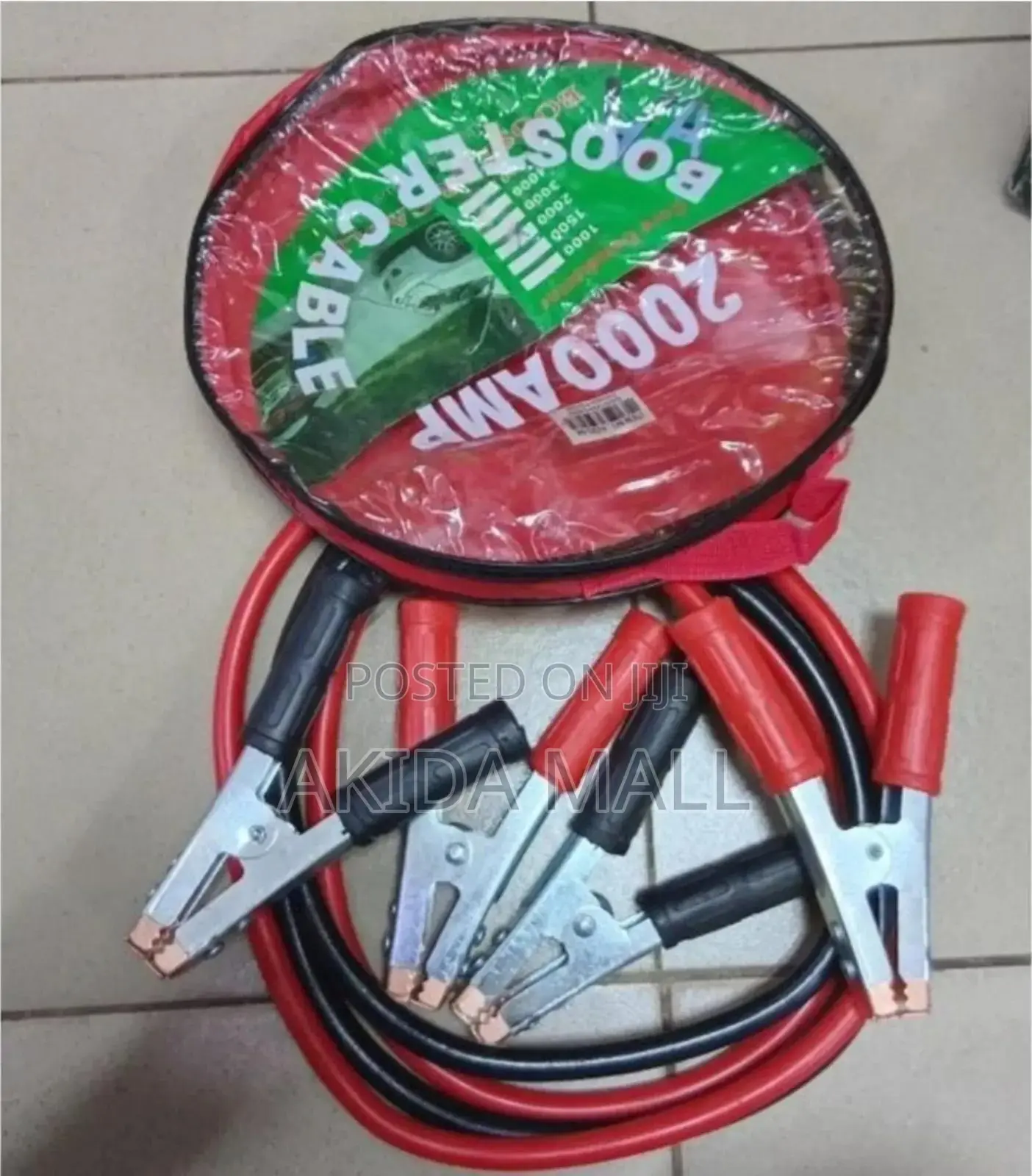 2000 Amp Booster Cables Jump Starter