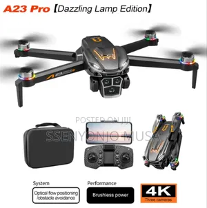 Drone A23 With Hd Camera, Triple Cameras, GPS Hover - Beginner