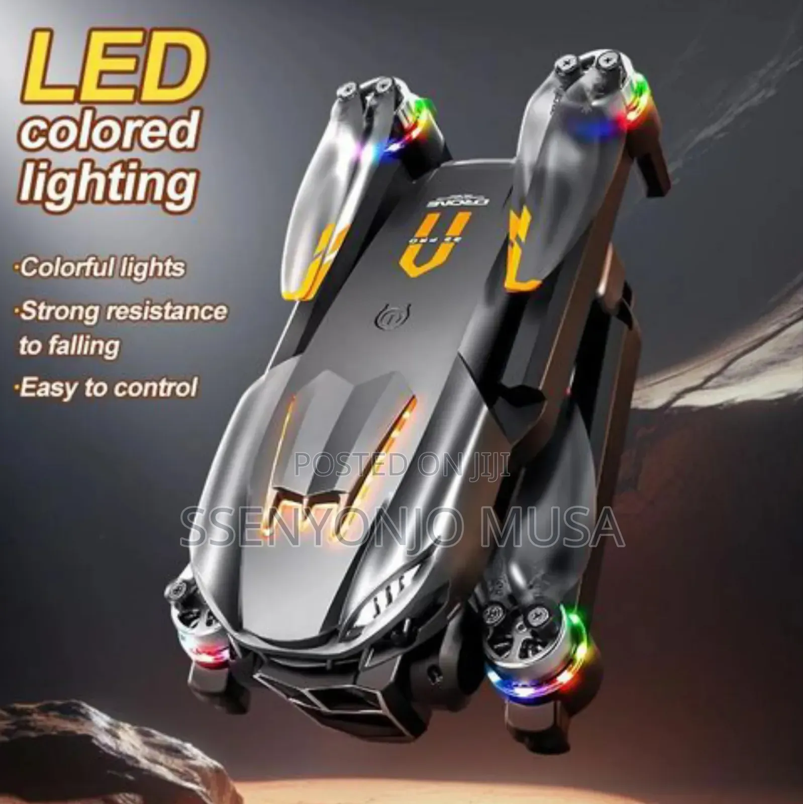 Drone A23 With Hd Camera, Triple Cameras, GPS Hover - Beginner