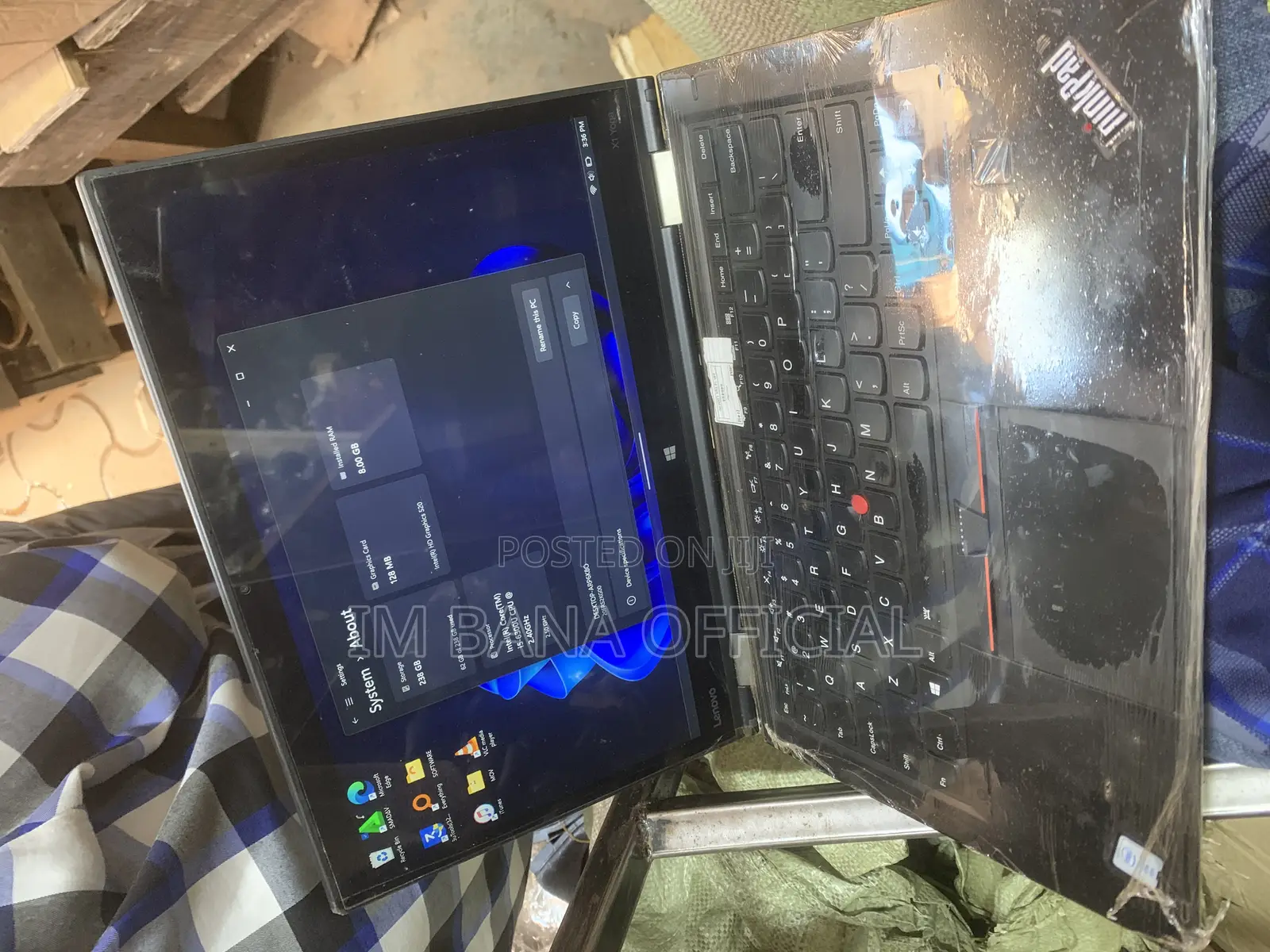 Laptop Lenovo ThinkPad T470s 8GB Intel Core i5 SSD 256GB