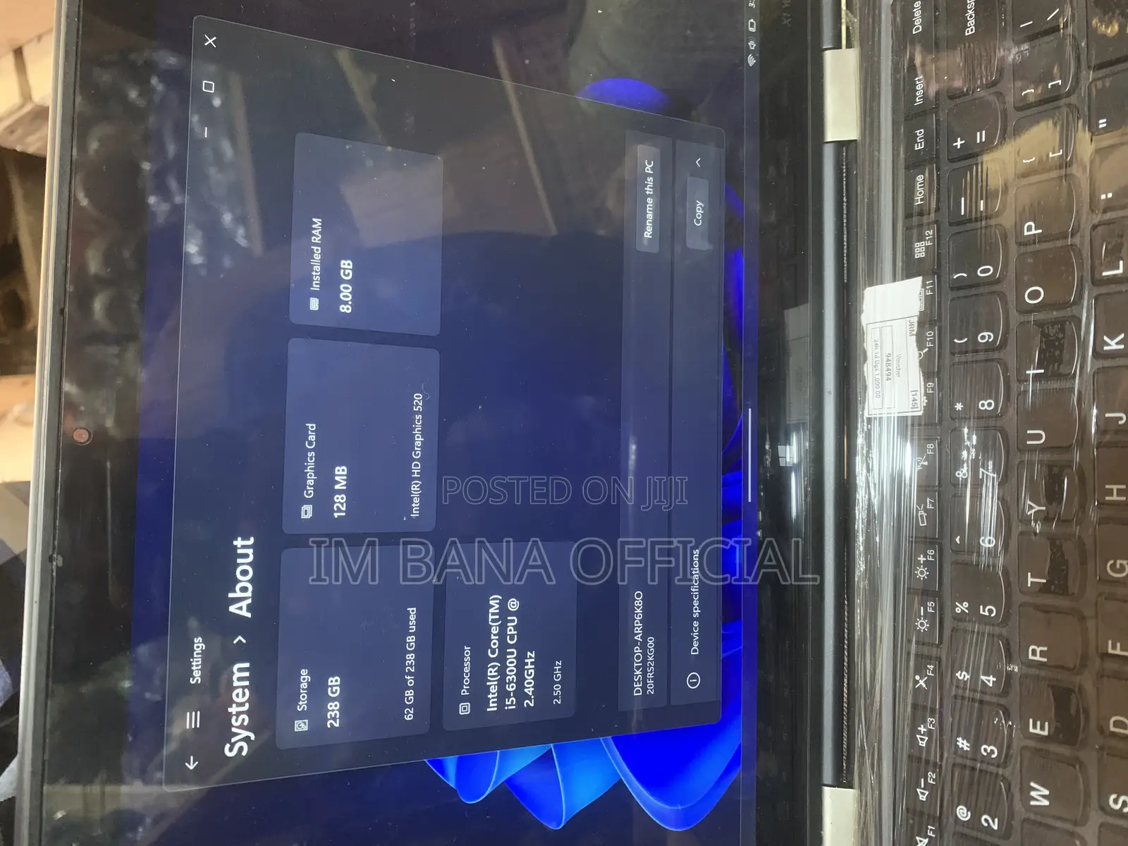 Laptop Lenovo ThinkPad T470s 8GB Intel Core i5 SSD 256GB