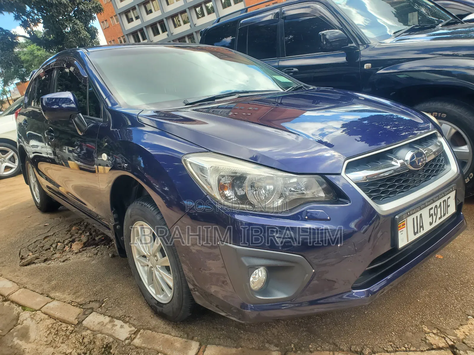 Subaru Impreza 2012 Blue