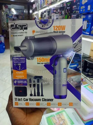 DSP Kd2077 Cordless, 11-in-1 Handheld Vacuum Cleaner