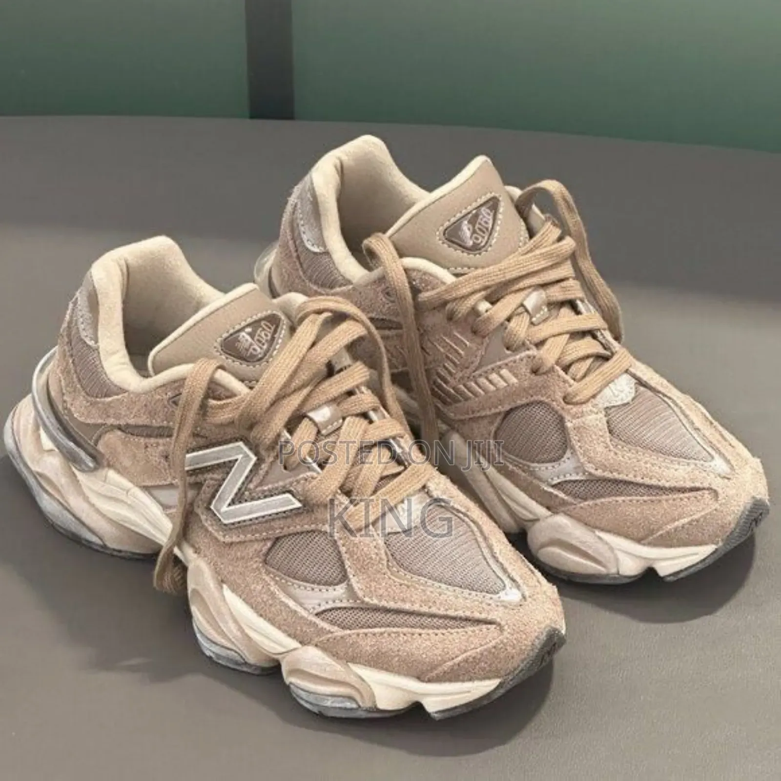 New Balance 9060 Sneakers in the "Mushroom"