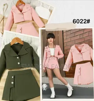 2 Piece Skirt And Pant Suit