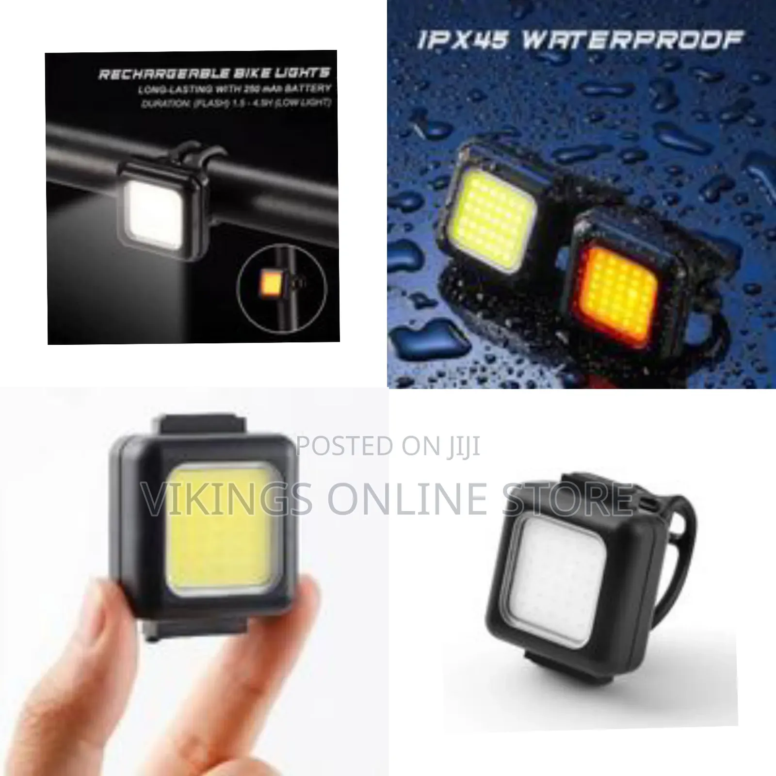 1 Pair Of Ultra Slim Road Bikes Lights Tain Light Front And Back