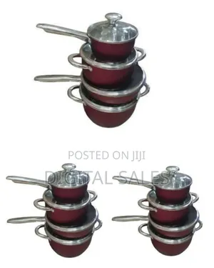 8 Pieces Set of Cookware Hot Pots