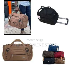 Wheeled Duffel Bag Vintage Canvas Travel Bags Men Duffel Bag Travel