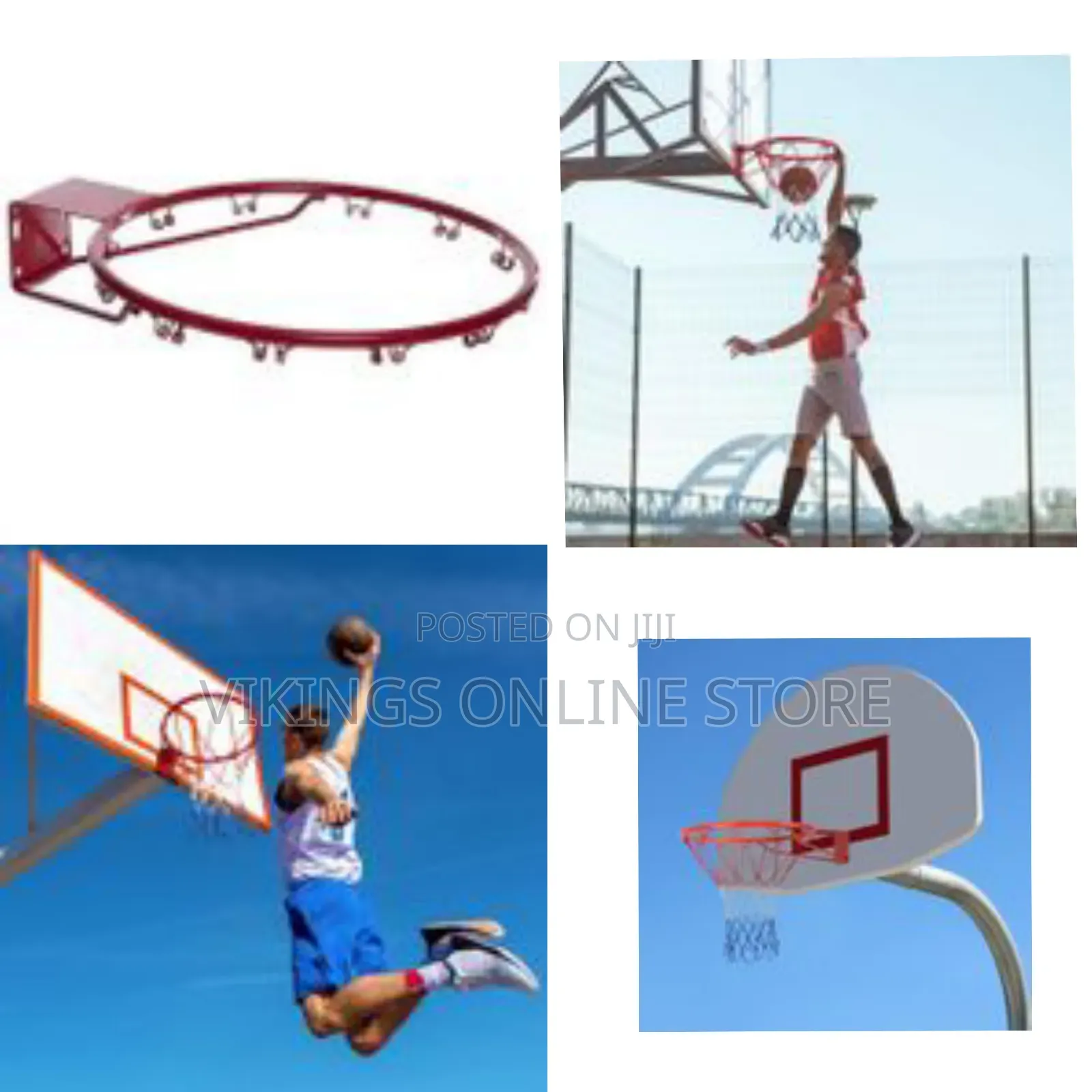 45cm Standard Basketball Hoop, Dream Travel Basketball Rim Goal