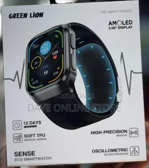 Green Lion Sense Ecg (High Precision Sensor,Blood Pressure,Smart Watch