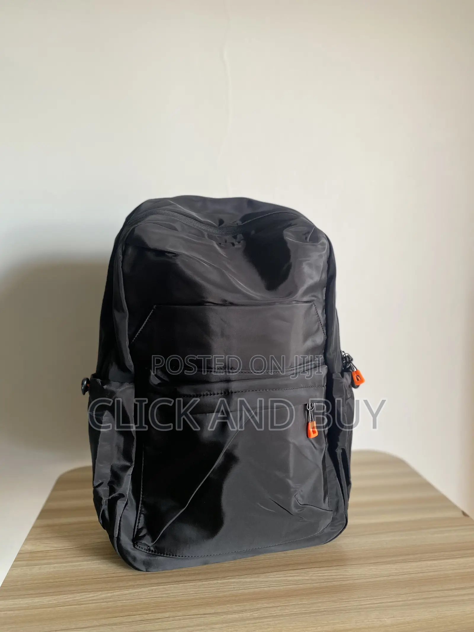 Casual Backpack School Bags for Laptop 15.6 Inch Backpack - Black