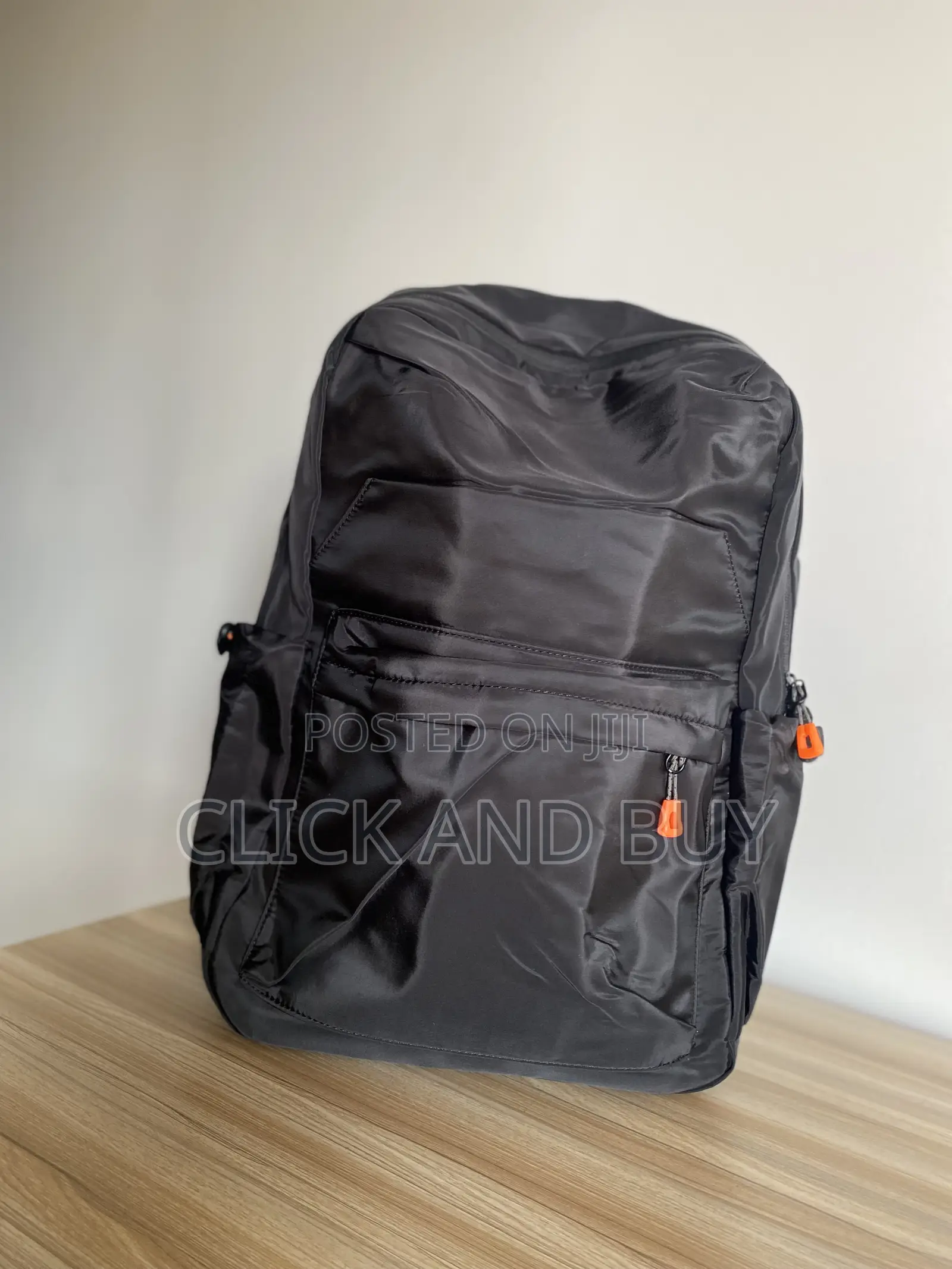 Casual Backpack School Bags for Laptop 15.6 Inch Backpack - Black