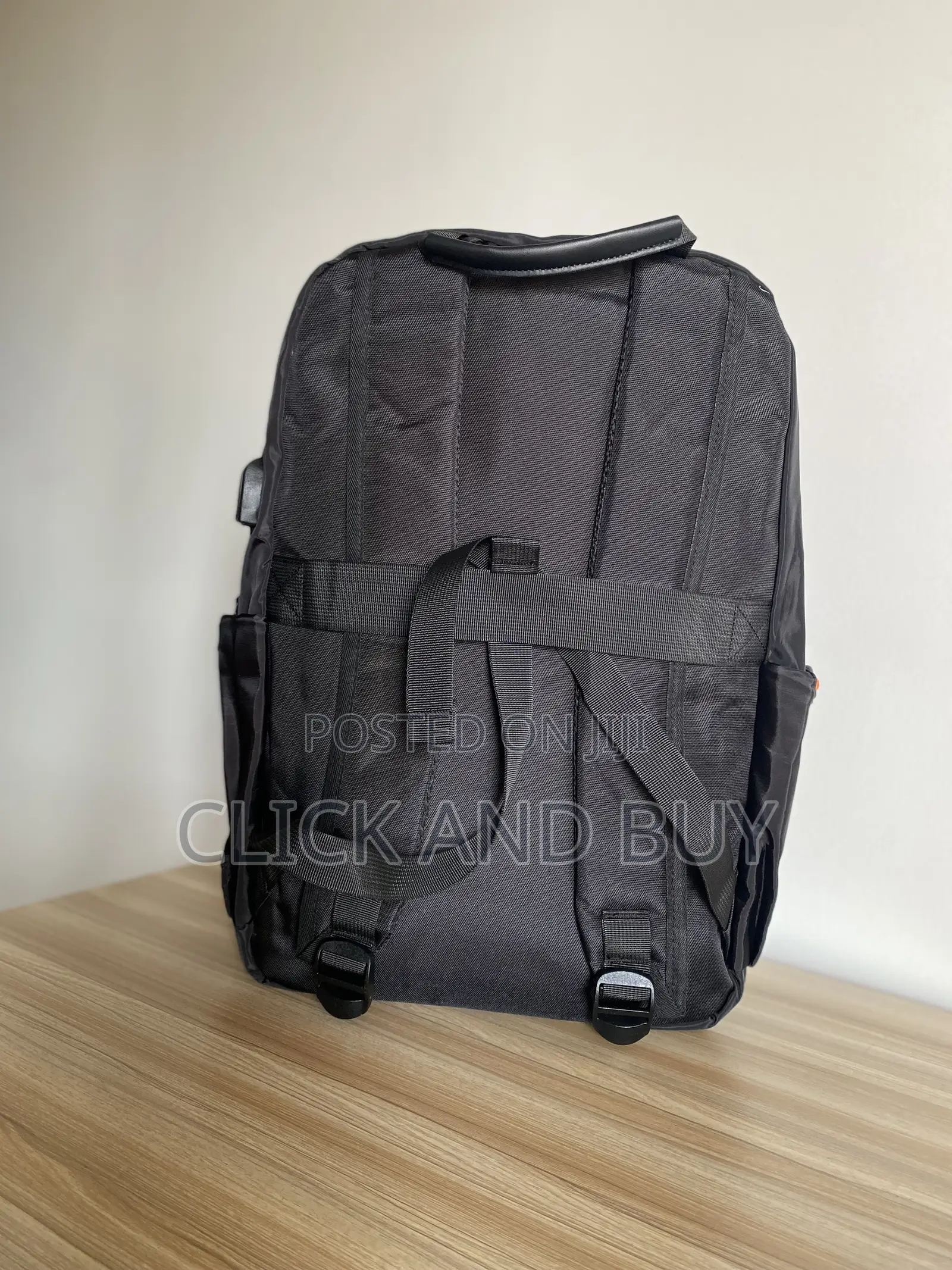 Casual Backpack School Bags for Laptop 15.6 Inch Backpack - Black