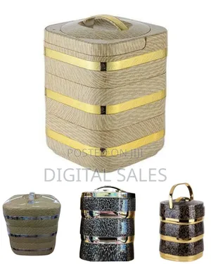 Elegant Multi-Tiered Insulated Food Carrier