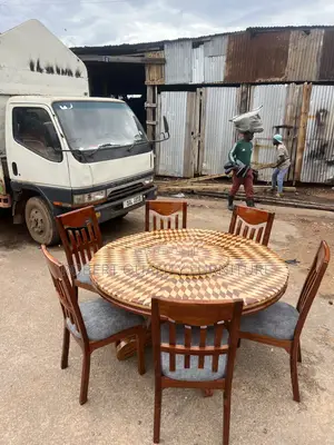 Dining 6 Seat in Mahogany and Mugavu and Musamwba