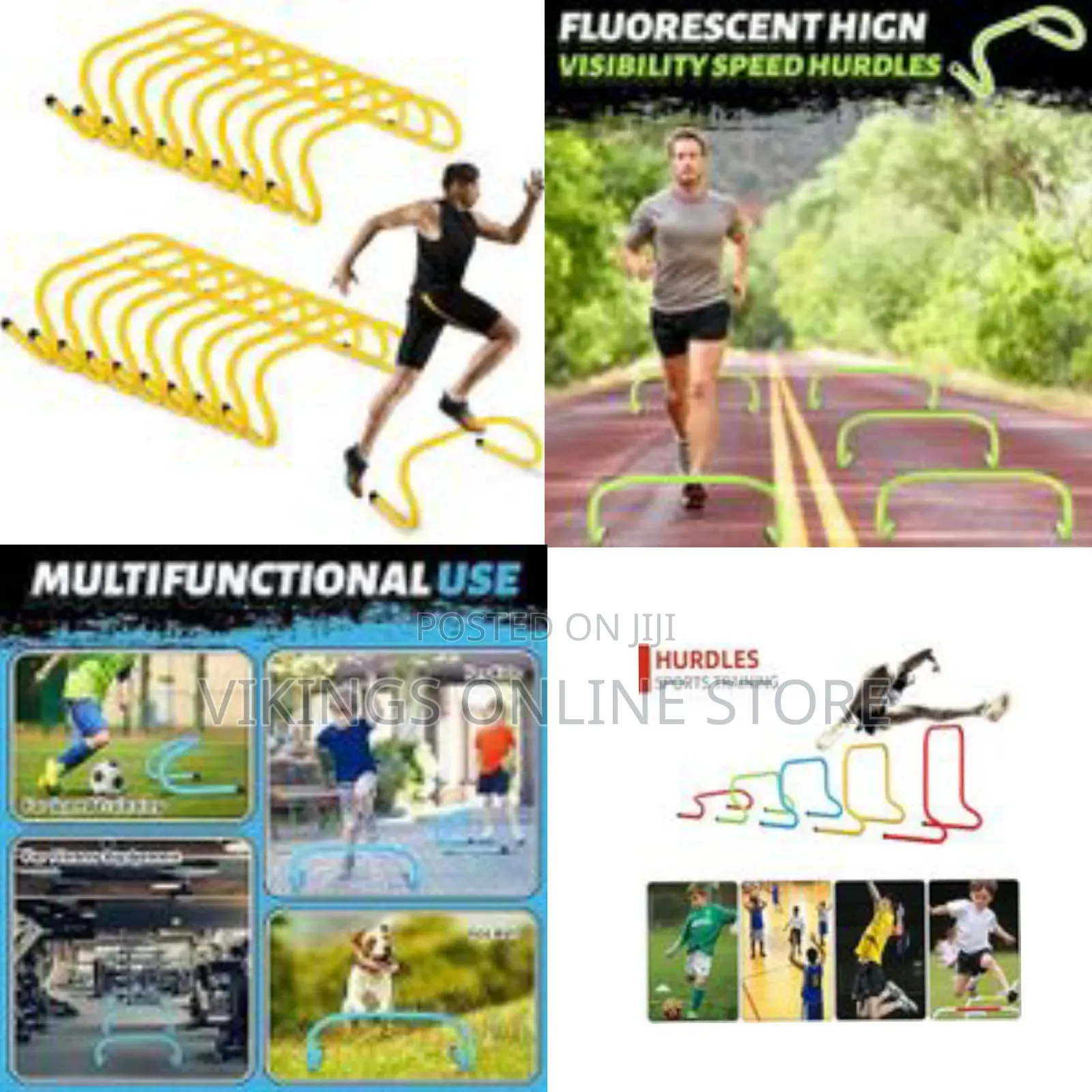 Direct Agility Speed Training Hurdles- 5-Pack Agility Training Hurdles