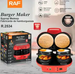 Raf Double Burger Maker (Model R.2534