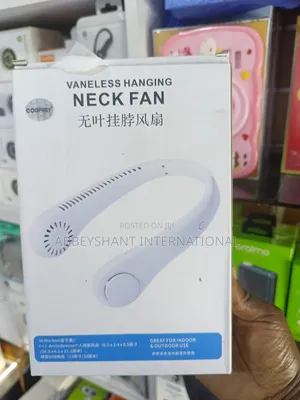 Personal Neck Fan/Wearable Hanging Neck Fan.