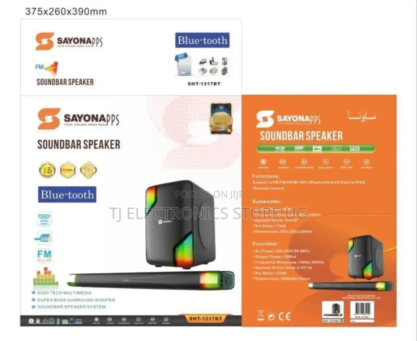 Sayona Soundbar Speaker