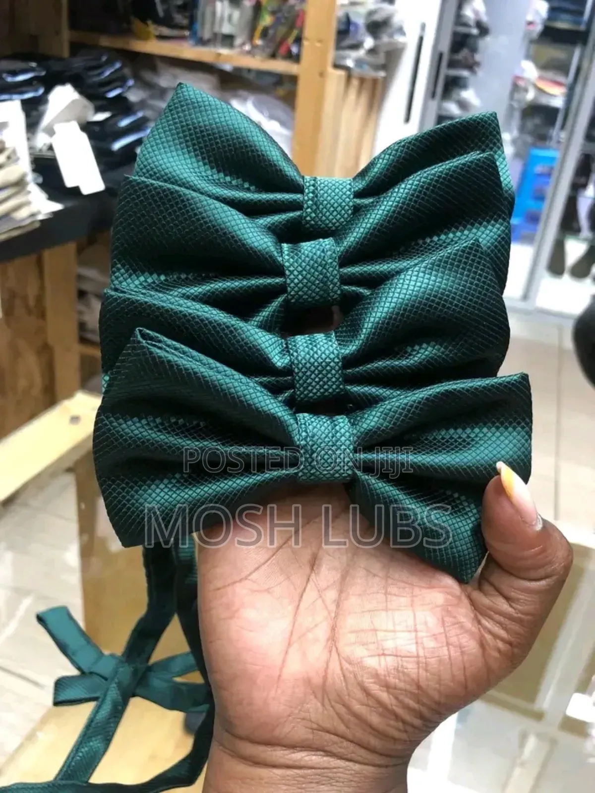 Emerald Green Kids Bowtie