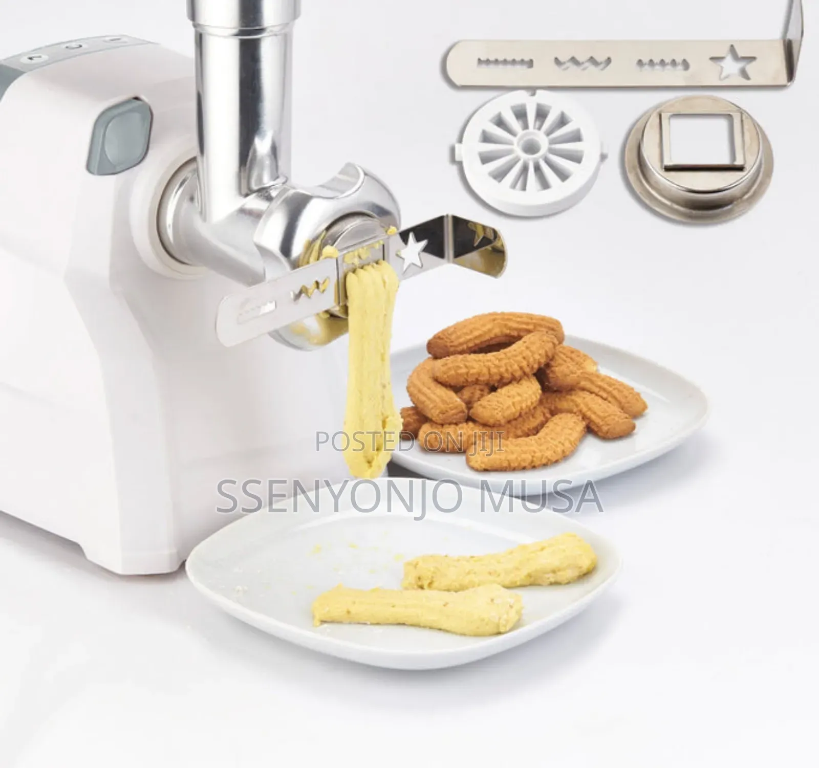 Kenwood Meat Grinder Mincer Mgp40 2100w –Sausage Kebbe Maker, Silver