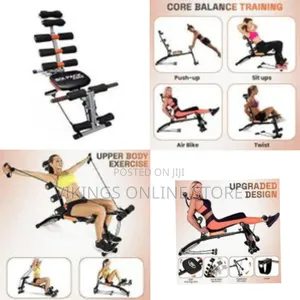6-Pack Abs Abdominal Exerciser Full Body Workout Machine Abdominal