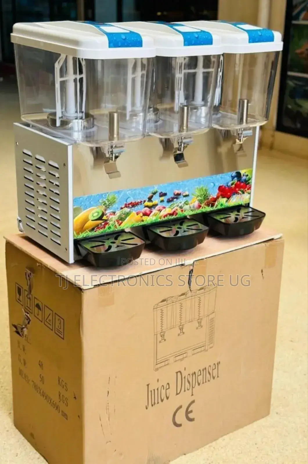 Triple Juice Dispensers