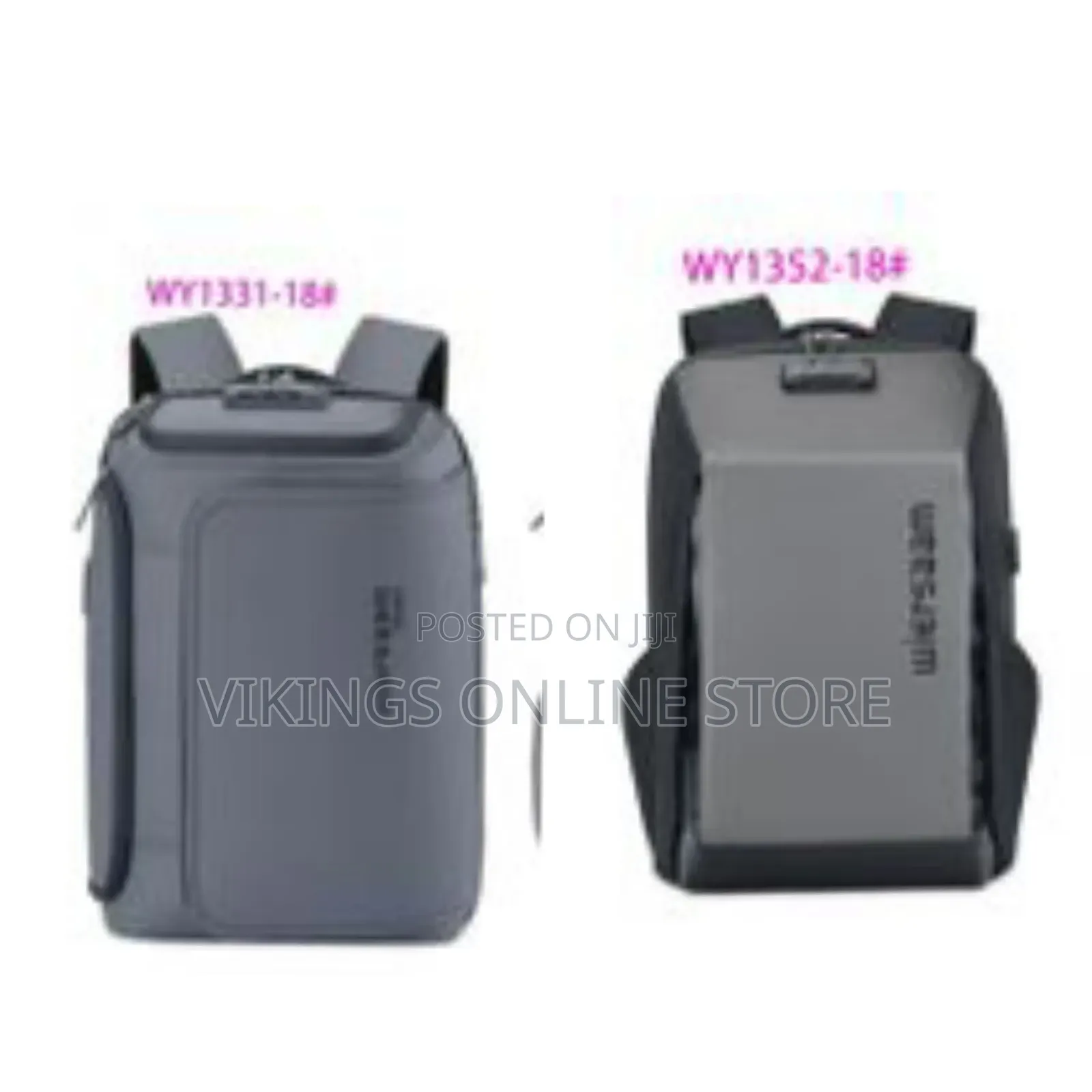 Wiersaam Men Anti-Theft Business Travel Backpack Water-Resistant