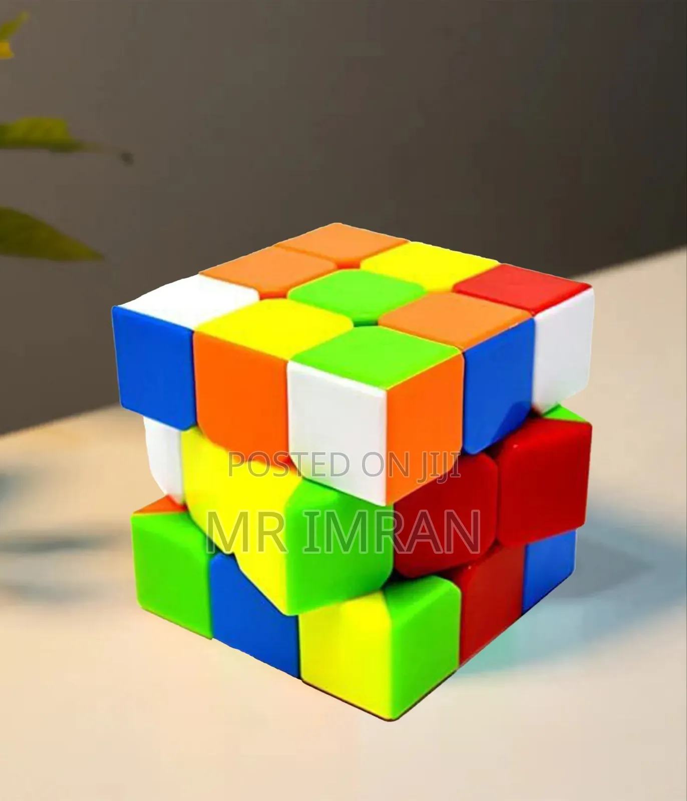Stickerless 3x3 Speed Rubik Cube