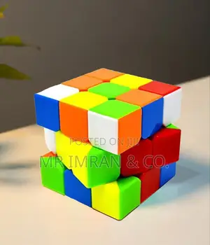 Stickerless 3x3 Speed Rubik Cube
