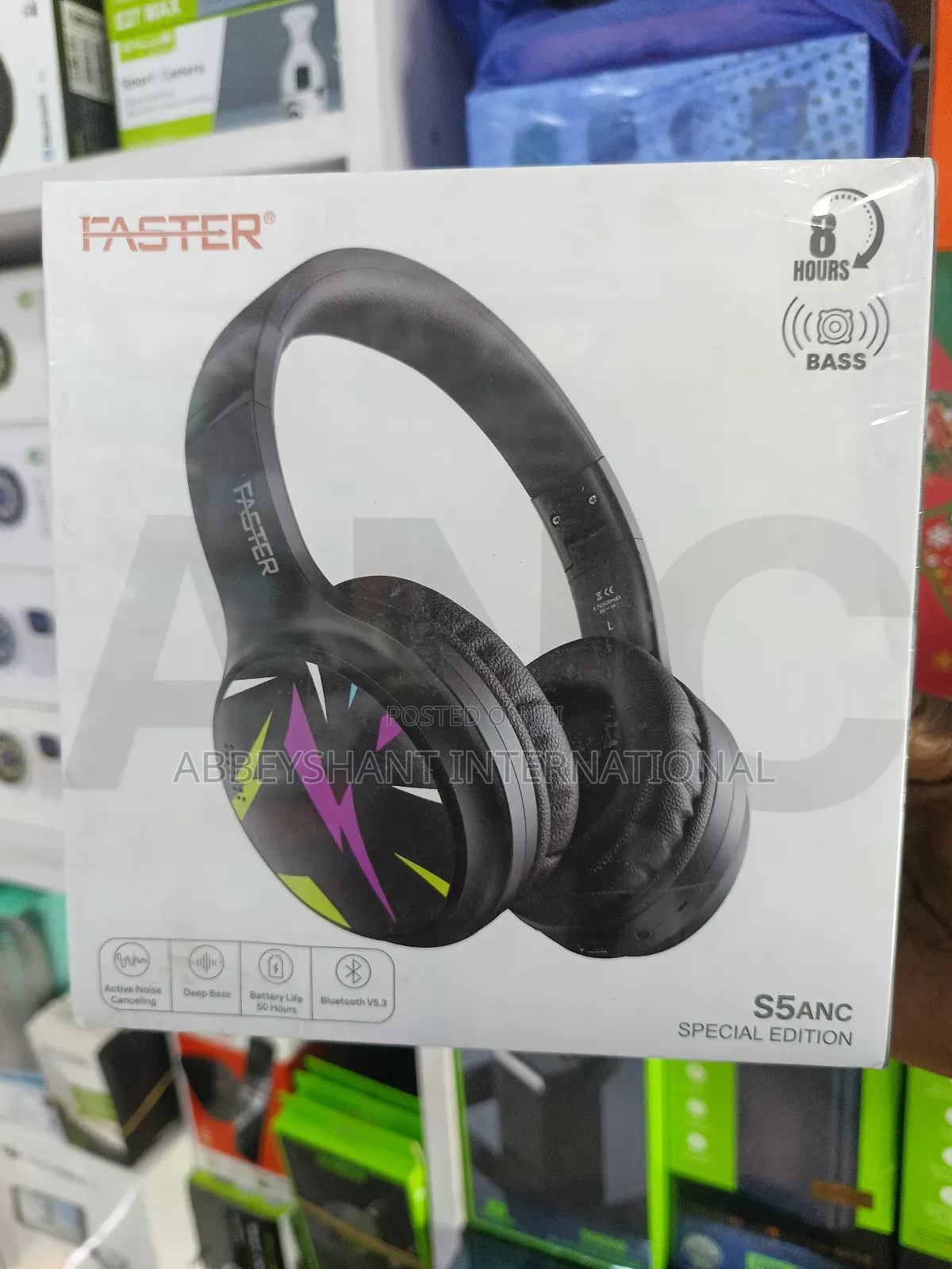 Faster S5anc Wireless Headphones Special Edition Wireless Headphones.