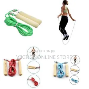 8m Adjustable Skipping Rope Gym Exercise Tool Durable Rubber Band