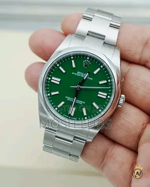 Rolex Oyster Perpetual Green-Interface Watch