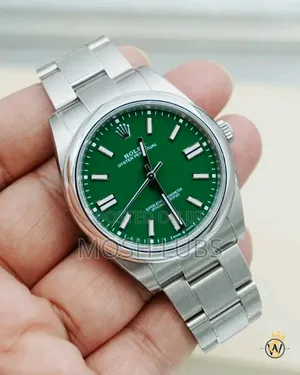 Rolex Oyster Perpetual Green-Interface Watch
