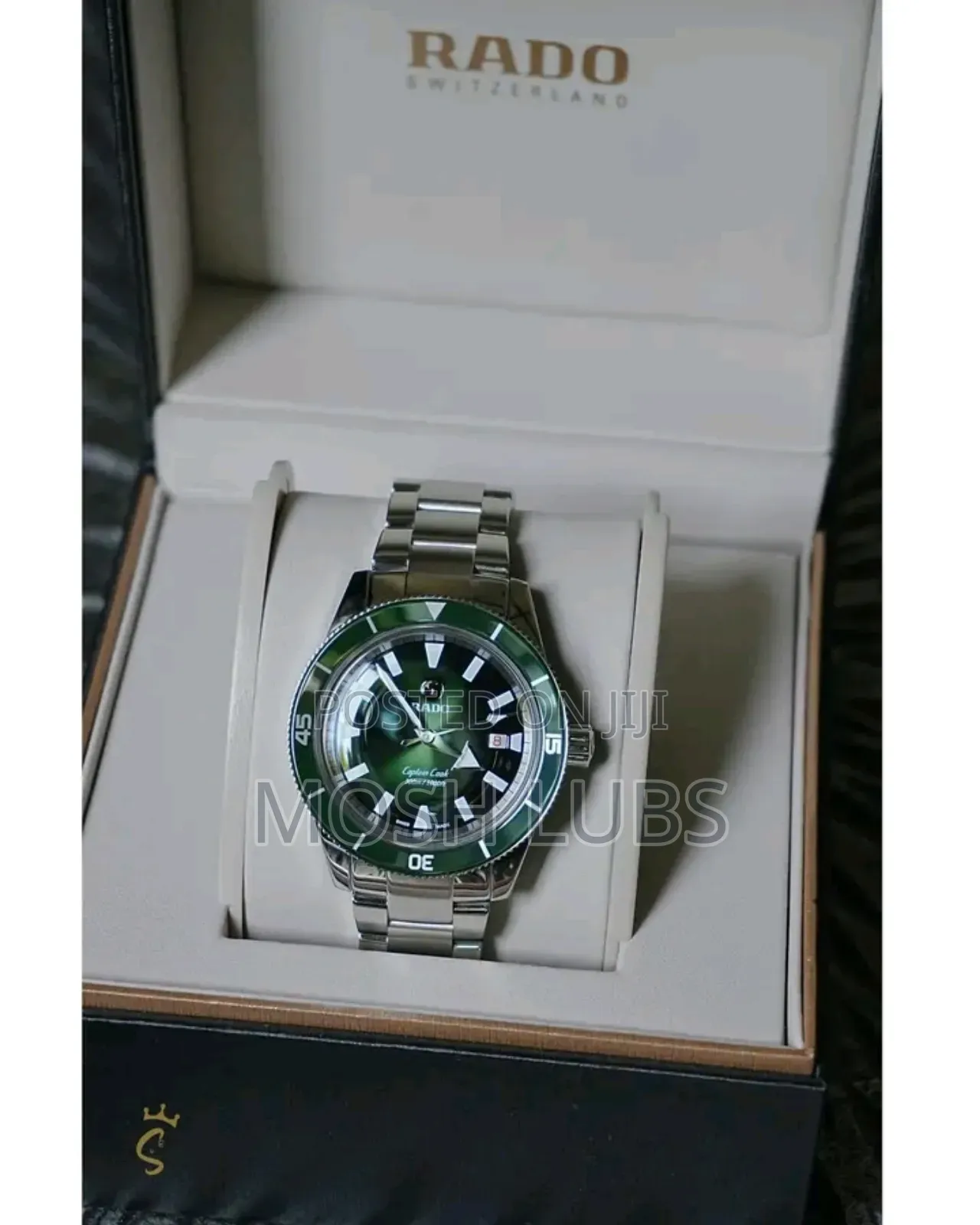 Captain Cook Rado Steel Watch