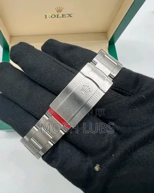41mm Rolex Green-Sliver Strap Watch