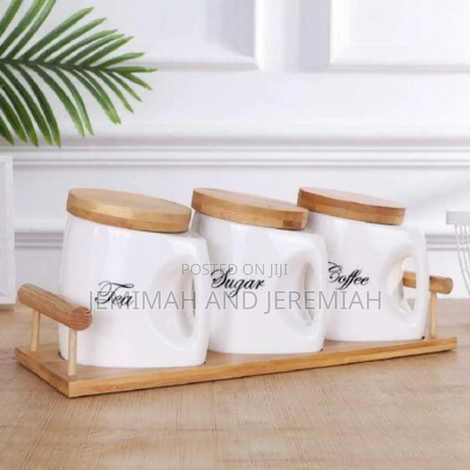3piece Ceramic Canister
