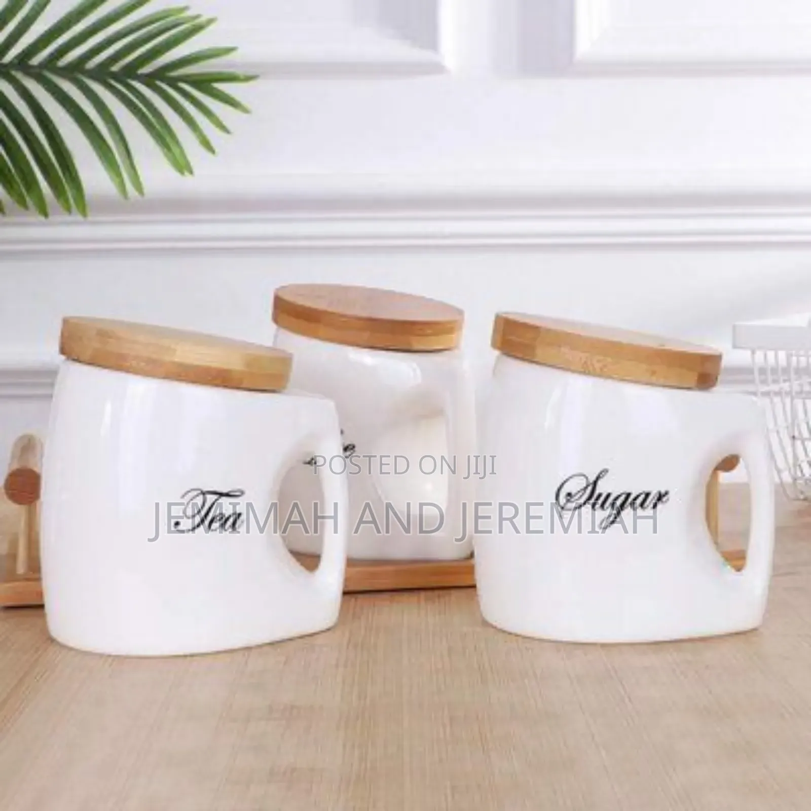 3piece Ceramic Canister