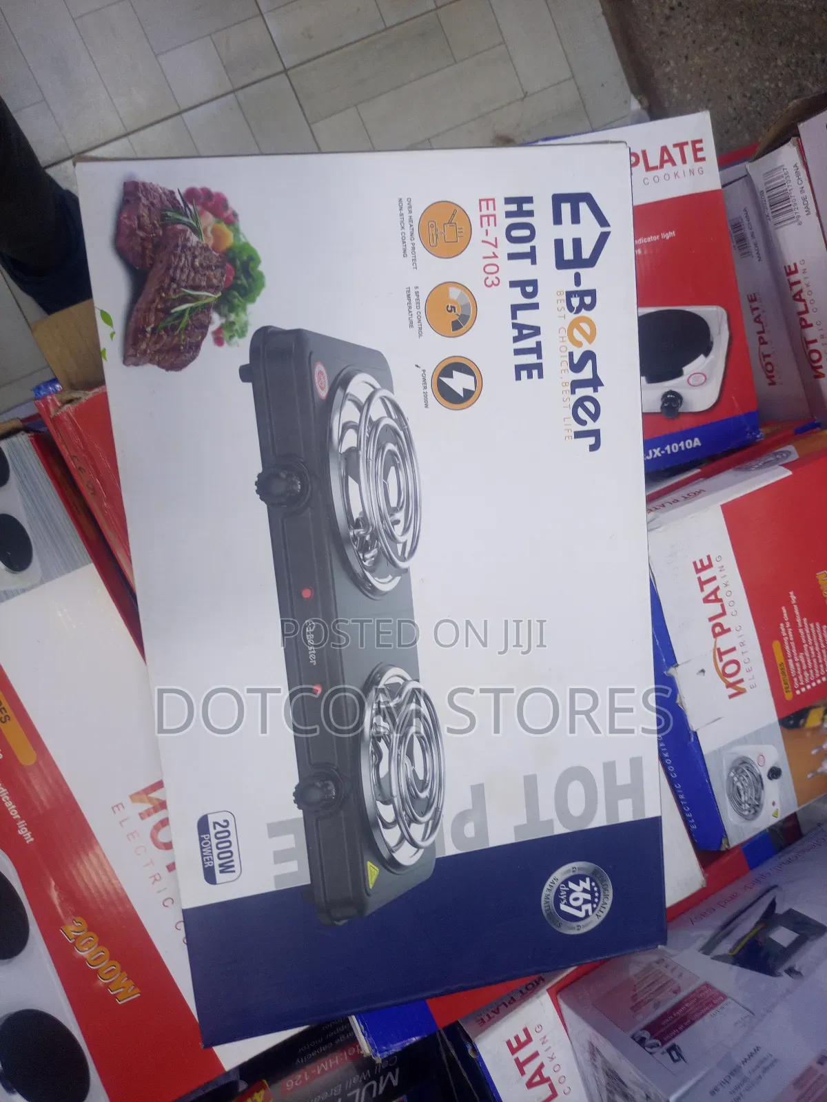 E-Bester Double Burner Hot Plate