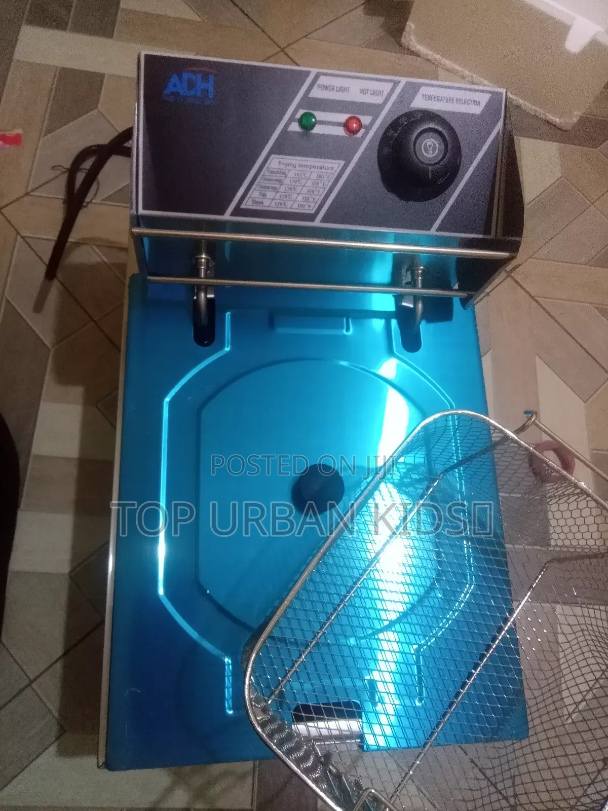 New Adh Deep Fryer / Electric Deep Fryer 6ltrs
