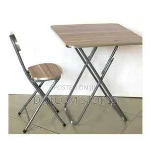 Portable Foldable Reading Table and Chair Set,