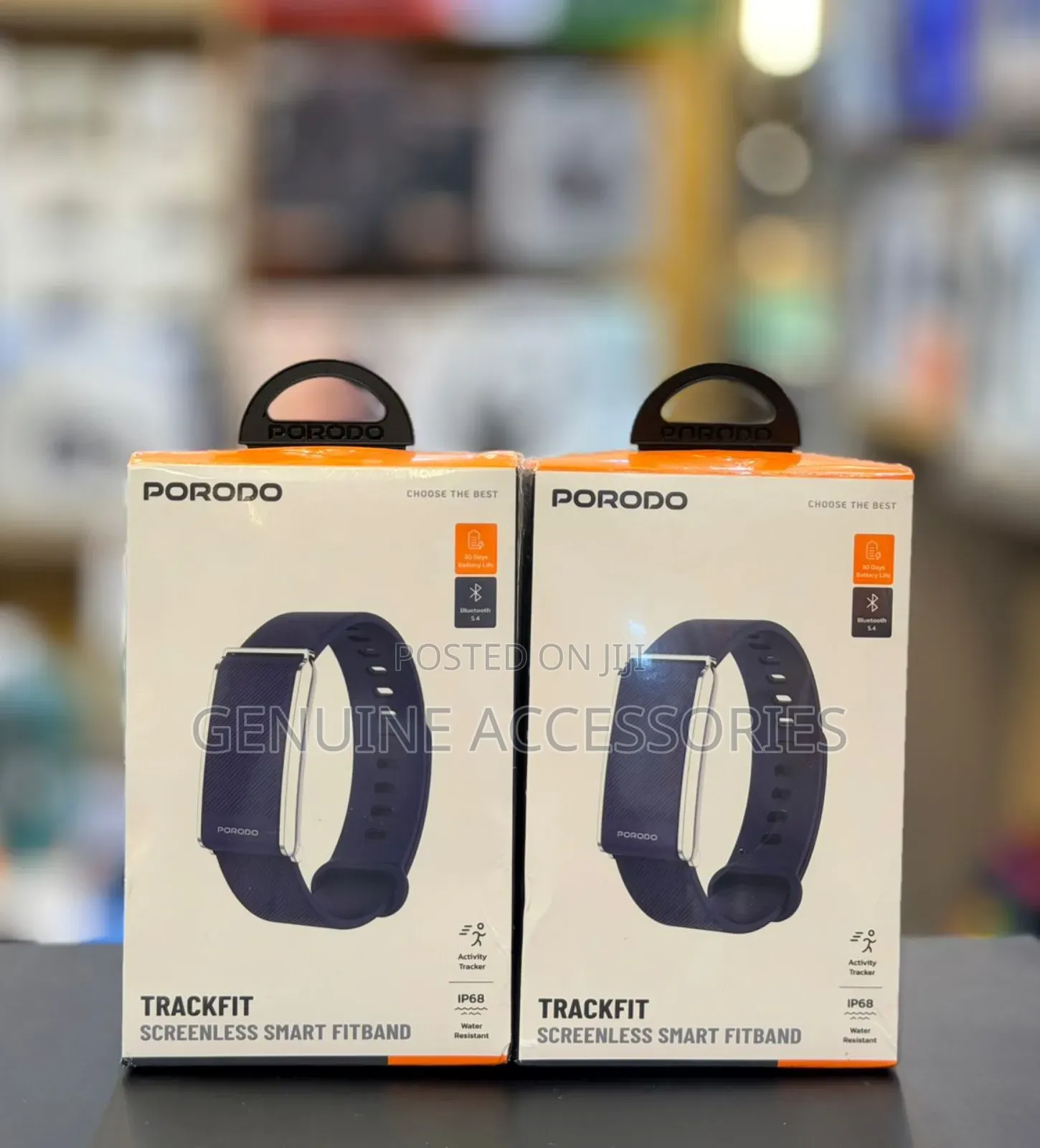 Porodo Trackfit Fitness Smart Band Screenlesss